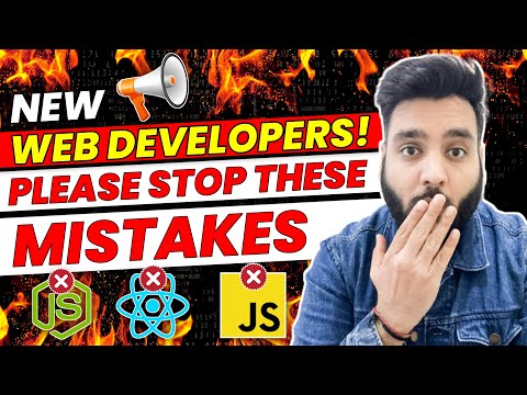 Master Full Stack Development: Avoid these 10 Common Newbie Mistakes ❌ | LevelUpFrontend Hindi