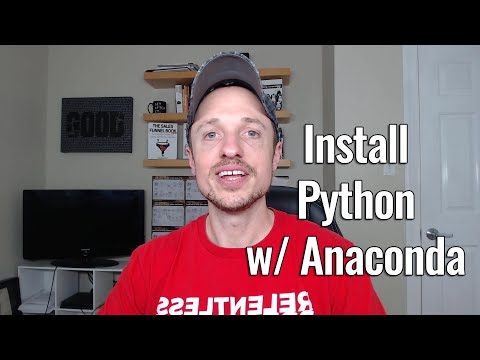 How to install Python with Anaconda on Windows 10