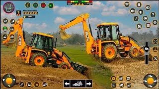 JCB city construction simulation 3D JCB Excavator simulation video