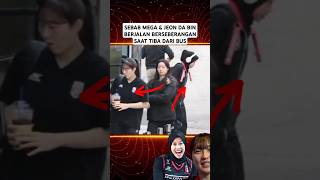 Megawati & jeon da bin tiba di Suwon #shorts