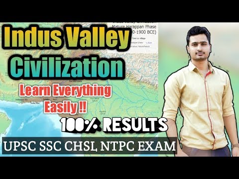 Indus valley civilization lecture | UPSC SSC  CHSL NTPC BANK EXAM | ancient history short tricks |