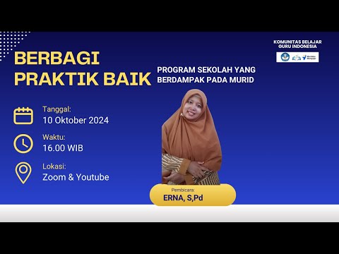 BERBAGI PRAKTIK BAIK PROGRAM SEKOLAH YANG BERPIHAK PADA MURID