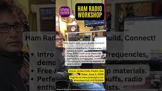 Ham Radio Workshop Panjim, Goa