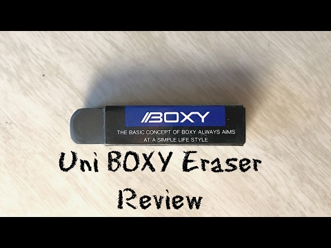 Uni Boxy Eraser Review