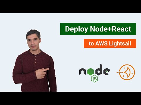Deploy Node+React (MERN) app to AWS Lightsail