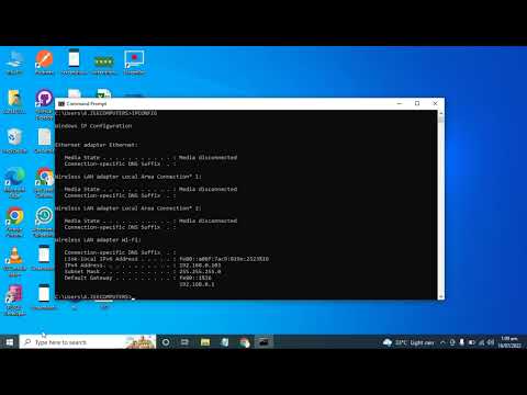 How to find My IP Address of Window 10 | IPCONFIG