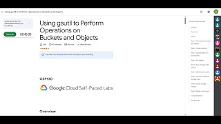 Using gsutil to Perform Operations on Buckets and Objects | Arcade2025 #GSP130#arcade#cloud#qwiklabs
