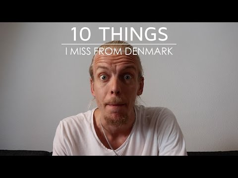 VLOG #009 - 10 things I miss from Denmark