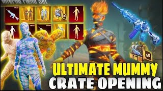NEW MUMMY SET IN ONLY 2.1k UC LUCKIEST CRATE OPENING IN PUBG MOBILE #pubgmobile #newmummy#pubg