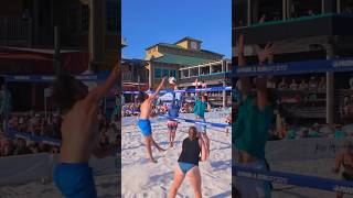 4s COED RALLY🔥😮‍💨 #beachvolleyballworld #volleyball #beachvolleyball #athlete #beach #sports