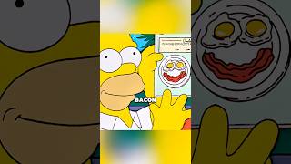 Homer's Funniest Food Moment!🤣😂 #simpsons #mukbang