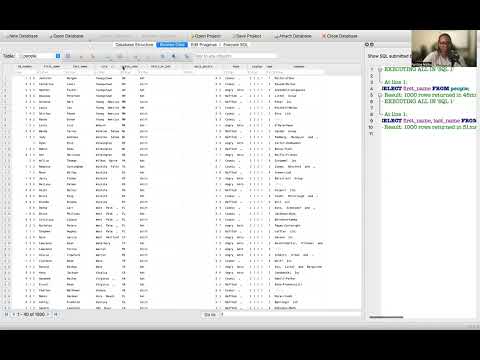 Fantine SQL Video SAMPLE