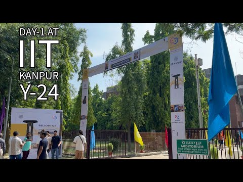 Day-1 at IIT KANPUR Orientation 2024 @iitkanpur for PG students