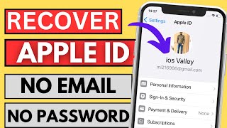 How To Recover Apple ID without Password and Email 2024