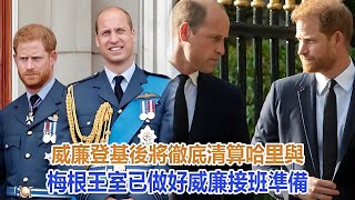 威廉登基後，將徹底清算哈里與梅根，王室已做好威廉接班準備#凱特王妃#威廉王子#戴安娜王妃#安妮公主#查爾斯#卡米拉#哈里#梅根#夏洛特公主#乔治王子