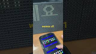 64*32 dotmatrix with wemos d1