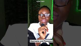 To 5 credentials you should never share online. #aircreakng #Koscyber #cybertalk #aircrackng