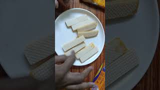 ASMR Unboxing Britannia Treat Xtra Cheesy Cream Wafers #asmrunboxing #indiansnacks #britannia  #food