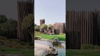 Nature vibe in the evening, Sharjah #sharjah #sharjahuae #naturesounds#nature#birds #safari #park