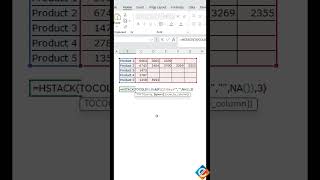 Dynamic Excel Magic: HSTACK & TOCOL for Non-Blank Brilliance! 🚀📊✨
