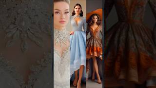 Elegance in Motion Couture Gowns 👗 #shorts #fashion #design #style #beauty #aifashion #ai