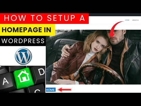 How to Setup a Homepage in WordPress