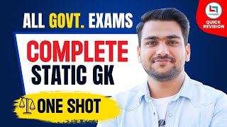 Complete Static GK | Static GK in ONE SHOT| GK For All Govt Exams | GK by Yash Rawat Sir