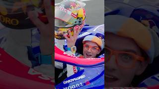 Blippi DRIVES A REAL FORMULA 1 RACECAR 🏎️💨💨💨! Safety FIRST! #shorts #blippi