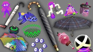 歴代スパイガジェット全て使ってみた【スプラトゥーン3】