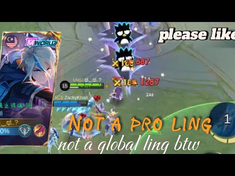 ling GamePlay #mobilelegends #ling #mlbb #slowhand