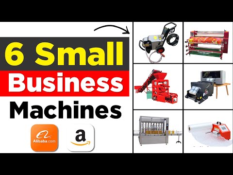 6 Small Business Machines You can Buy Online from Amazon to Make Money, mini manufacturing business