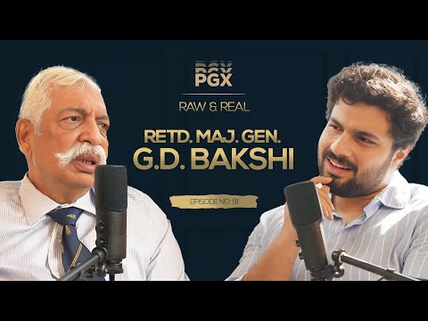 ⁠The Spirituality of War - by India’s most Famous War Veteran | Retd. Maj. Gen. G.D. Bakshi | PGX#91