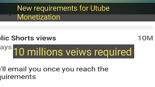 youtube new requirements for monetization #youtube #monetization #requirements #vlogs #policies