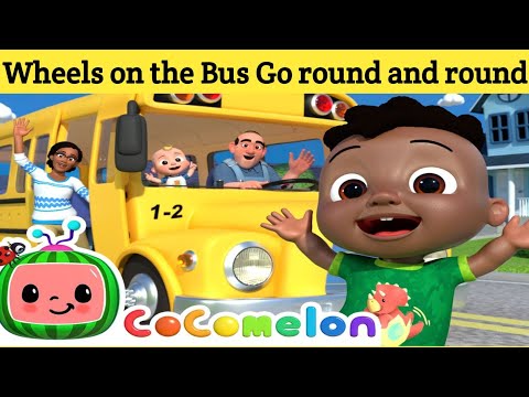 Wheels on the bus go poem | | Nursery rhymes for kids | | cocomelon poem || kids song