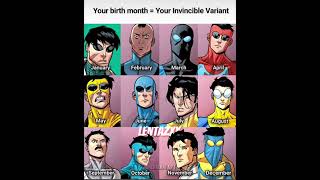 Which Invincible Variant are you? 🫵 #shorts #invincible #youtube