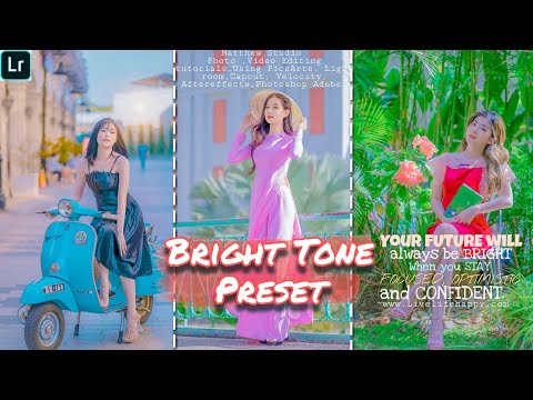 Bright Tone Preset  | Lightroom Adobe Preset Tutorials | Free Preset In DNG |Mobile Lightroom Preset