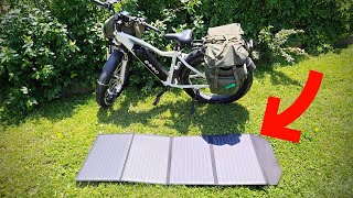 Does Solar Make Sense For E-Bike Bikepacking?
