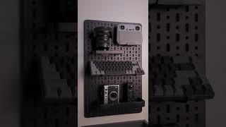 Pegboard Desk Setup