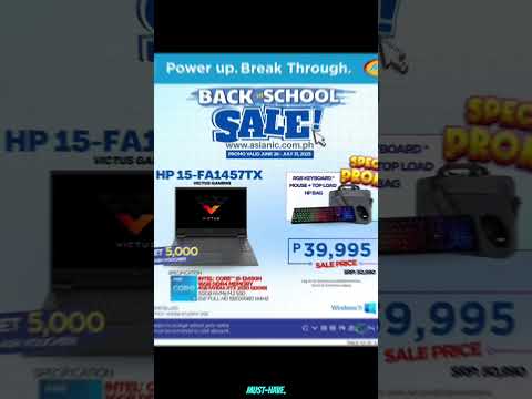 You want something better? #ASIANIC #BackToSchool2025 #asianicdeals #HomeCreditEasy #hplaptop