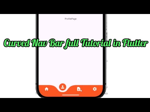 How to implement Curved Bottom Navigation Bar in Flutter? Full Tutorial