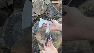 What do you think of DWFKHT 3 pack throwing axe with dark wood handle #throwingaxe #linkinbio #axe