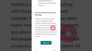 Exciting Job Opening at @airbnb: Digital Content Specialist #shorts #ytshorts #job #hiring #airbnb
