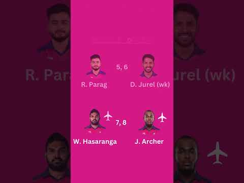 RR's Dream Team 👌 for IPL 2025! 🔥#RR #ipl2025