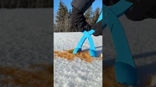 This ORANGE SNOWBALL turned out PERFECT in the END!! #shorts
