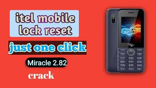 Itel mobile pin lock reset just one click (itel 5608,5607) miracle crack tool /by technical update