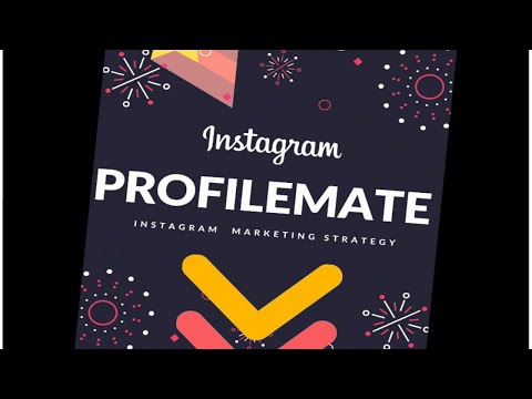 How powerful tool for instagram marketing tips strategy is? PROFILEMATE REVIEW DEMO,  PROFILE MATE