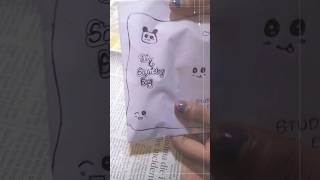Unboxing My Diy Paper Squishy Bag ✨ #shorts #ashortaday #diy #diysquishy #diysquishybag