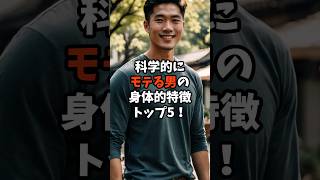 科学的にモテる男の身体的特徴#恋愛 #モテる #スピリチュアル