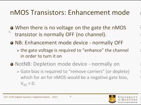 System Design Implementation Lecture 2-0 (nmos and pmos)