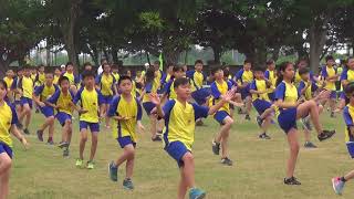 臺西國小107周年校慶運動會-國術操羅漢拳